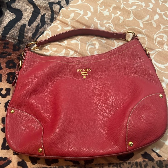 Red Prada Bag - Picture 1 of 9